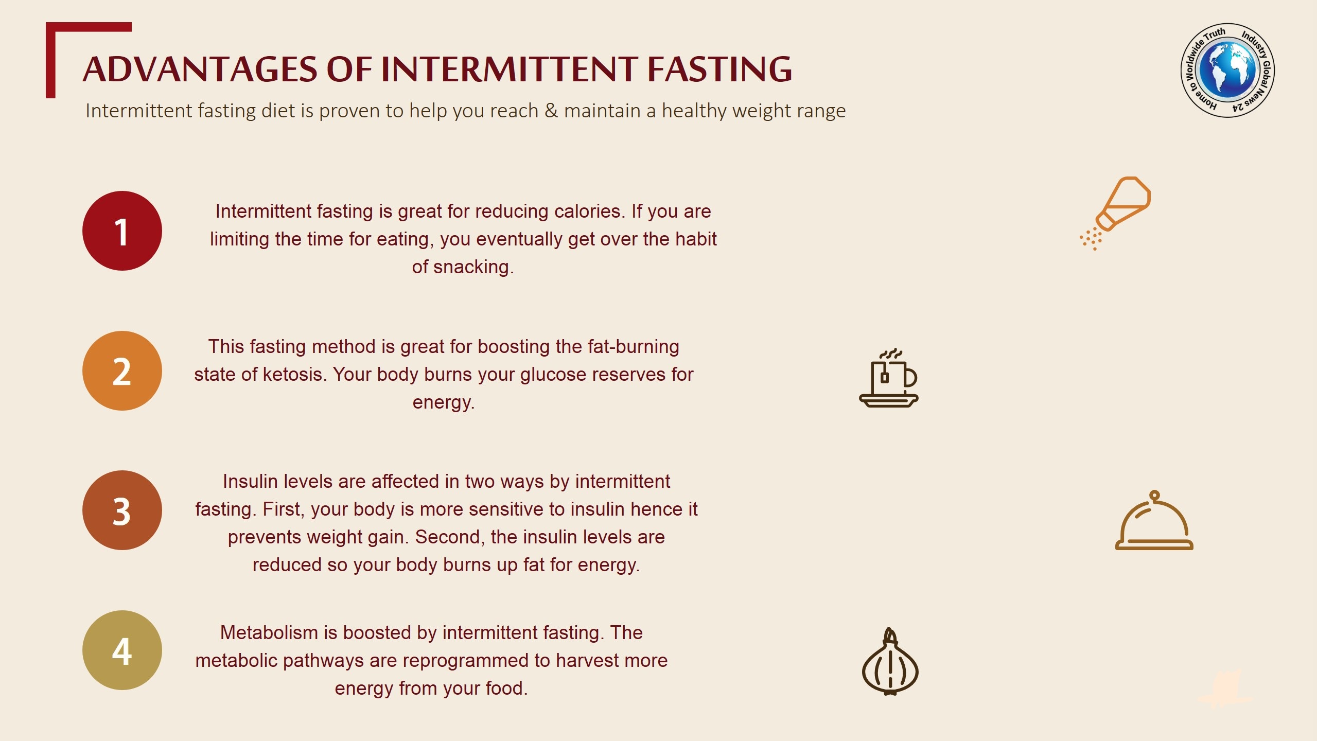 Advantages of intermittent fasting