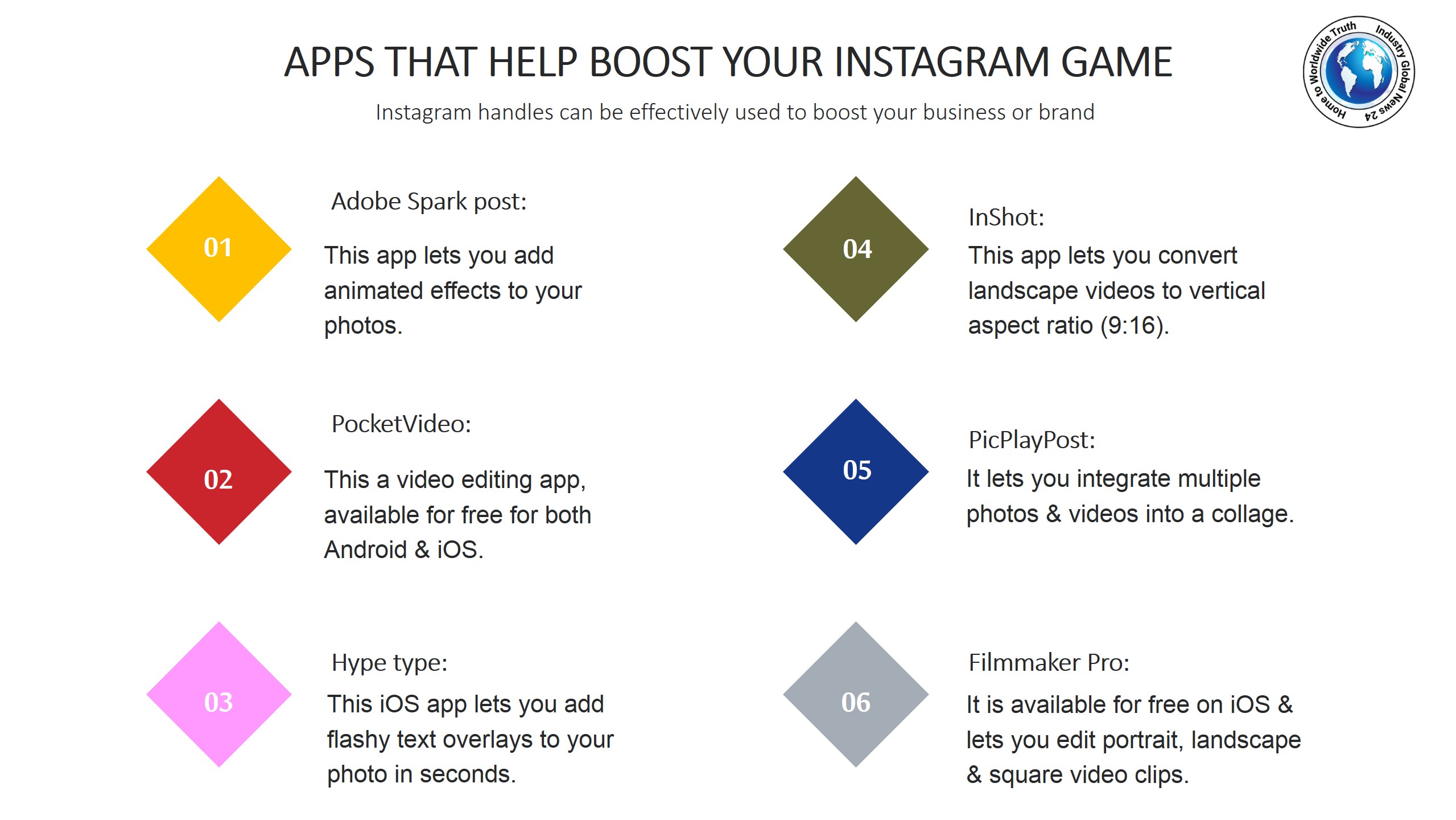 Apps that help to up your Instagram game