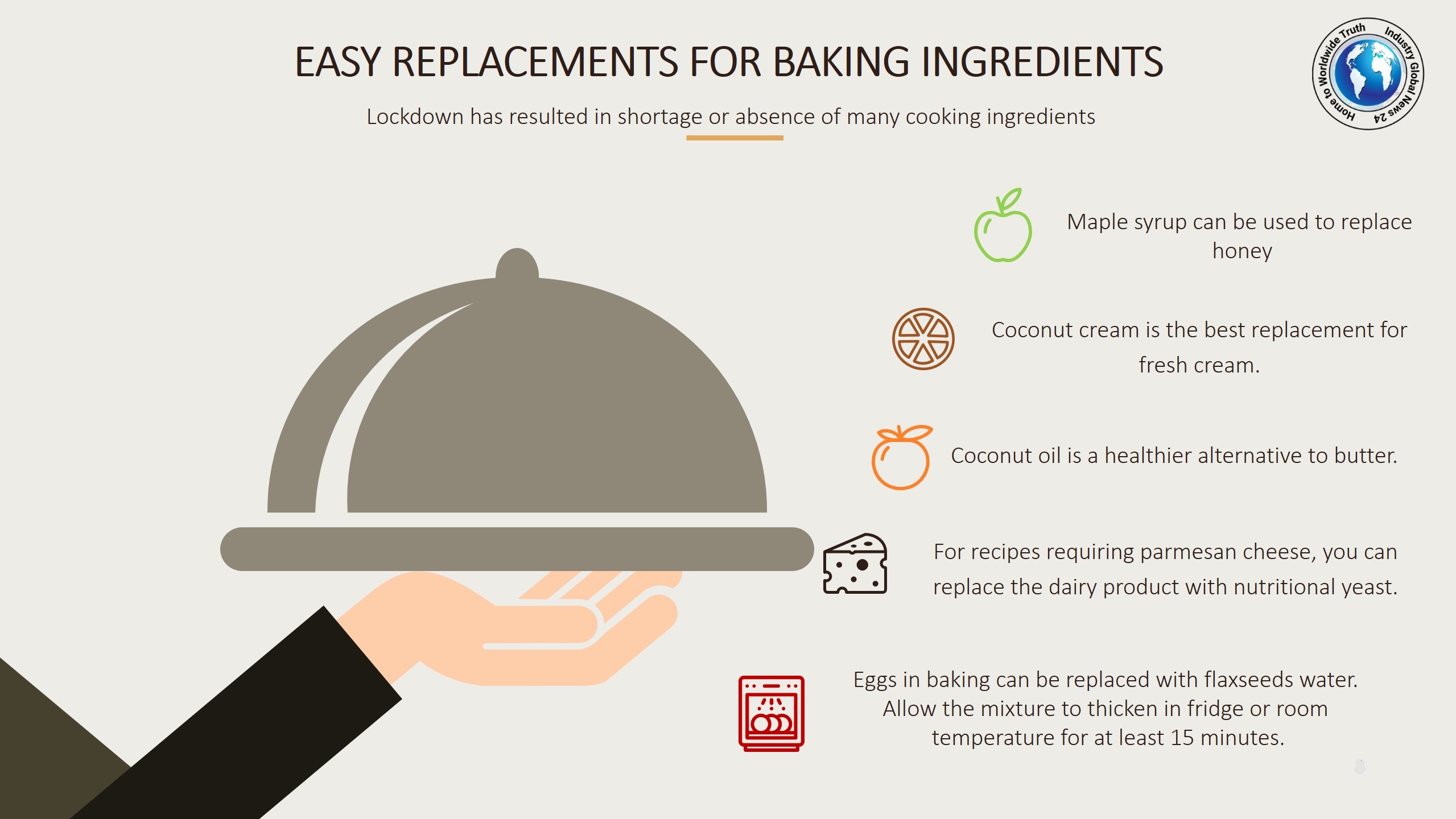 Easy replacements for vegan baking ingredients