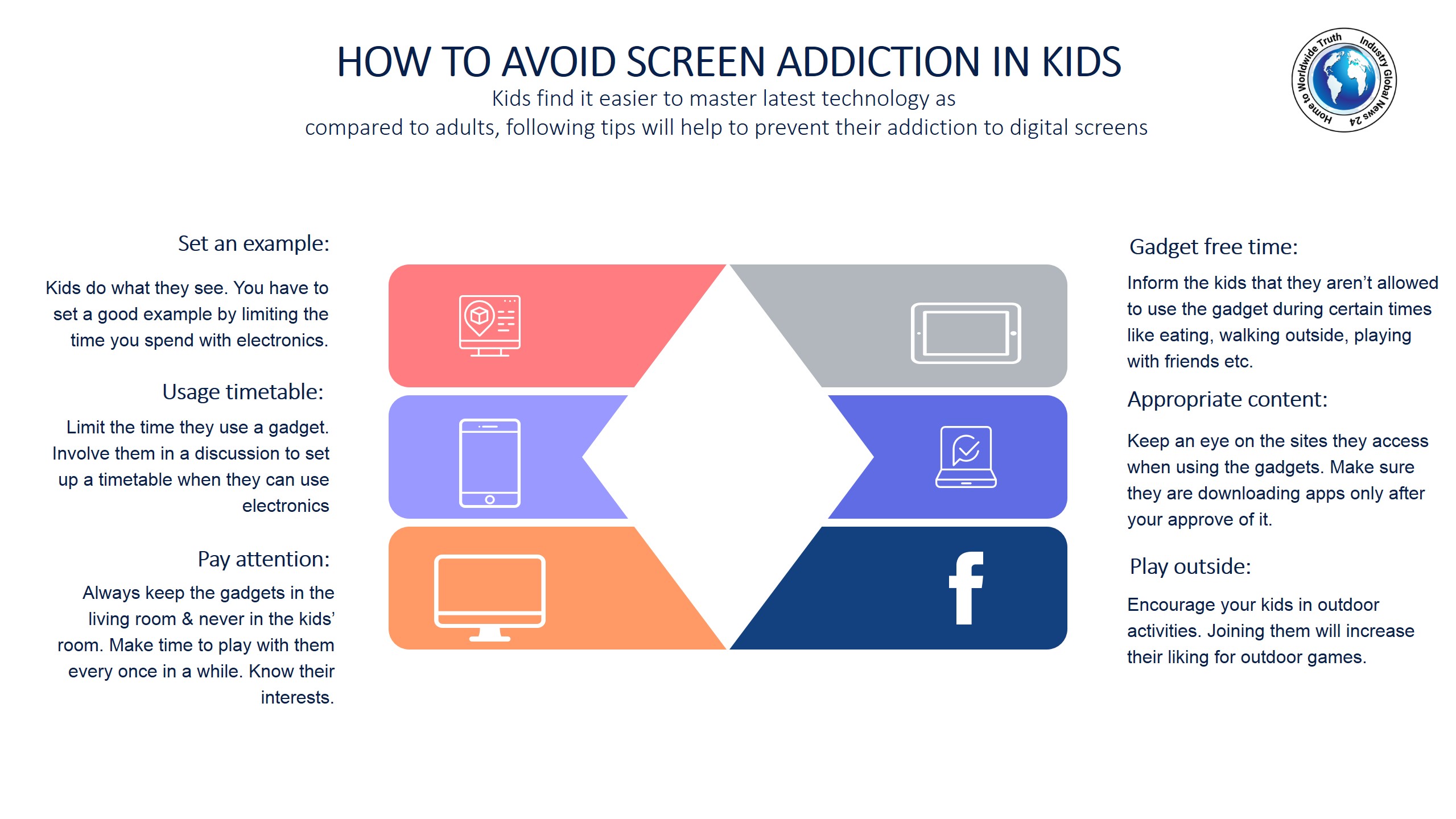 How to avoid screen addiction in kids
