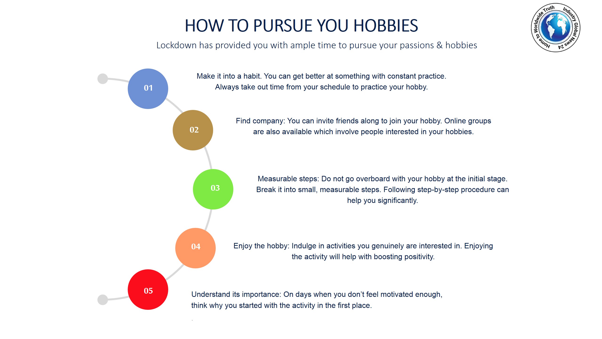 How to pursue you hobbies