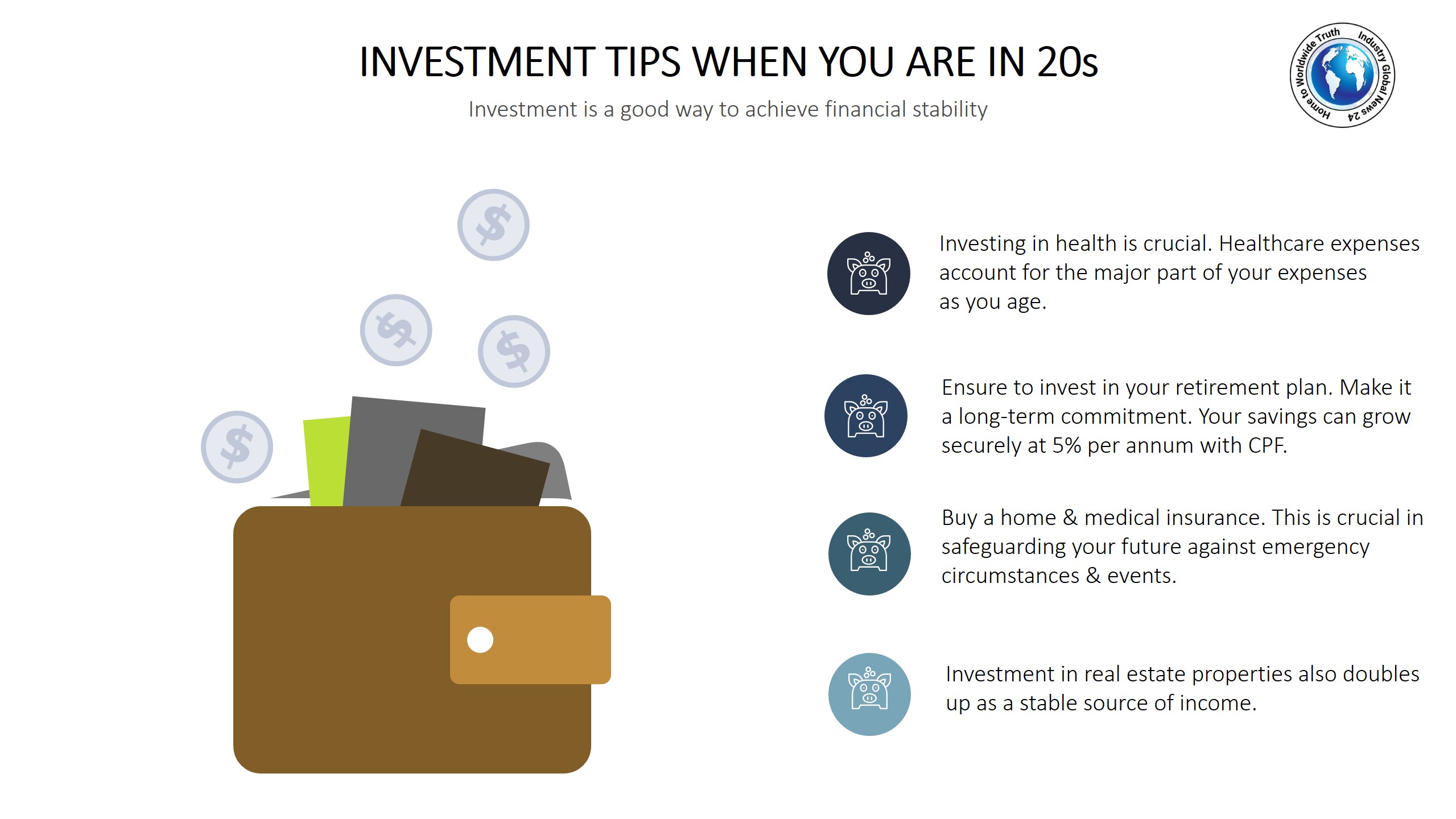 Investment tips when you are in 20s