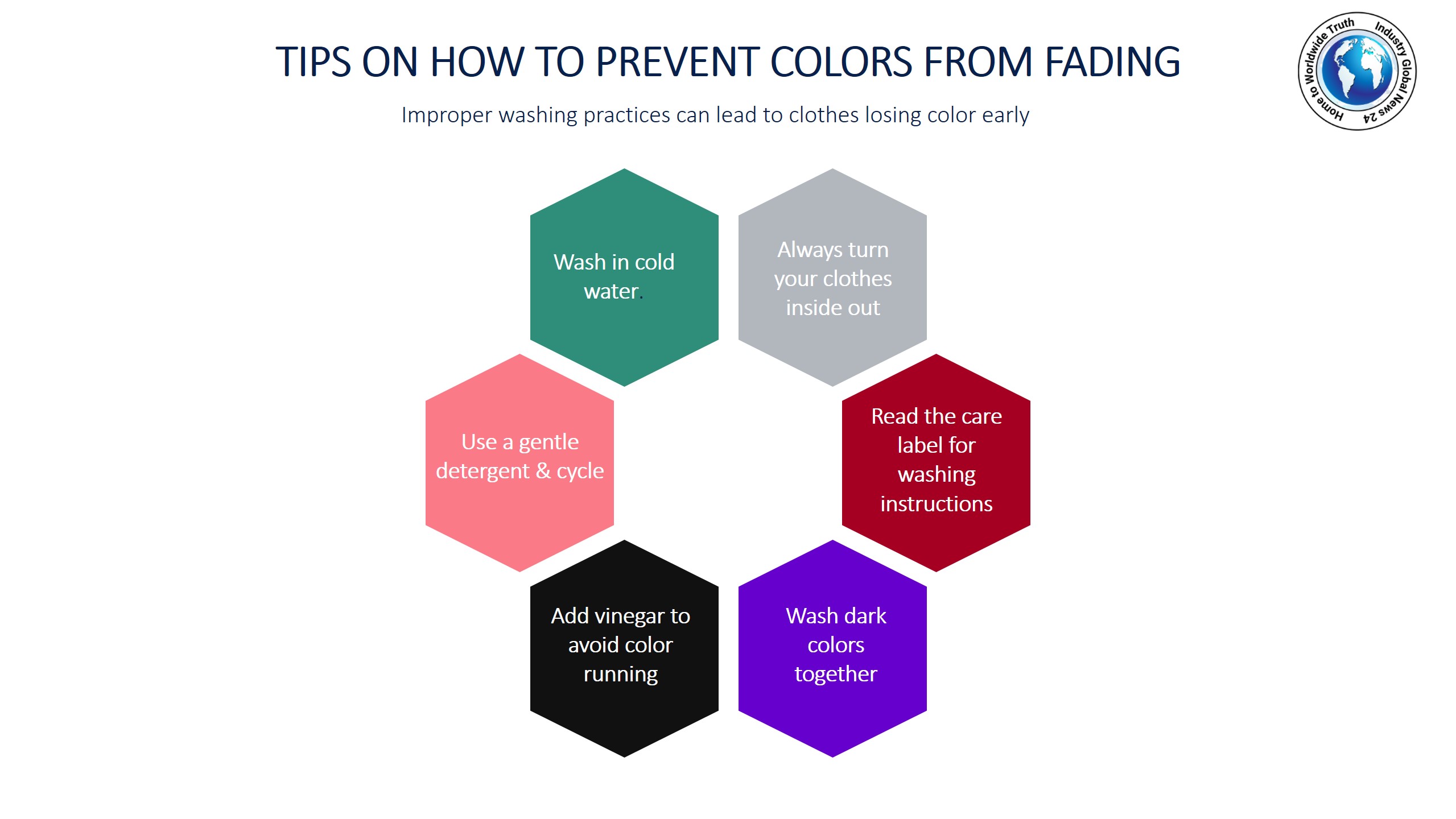 Tips on how to avoid colors from fading