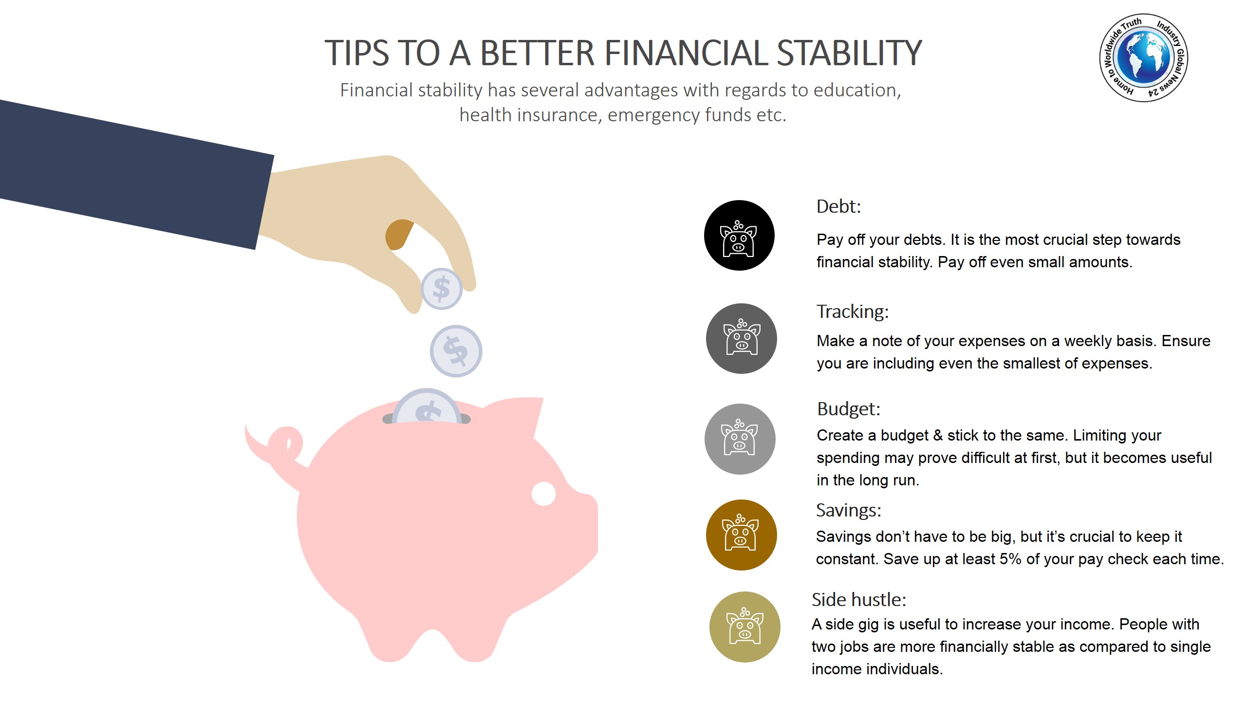 Tips to a better financial stability
