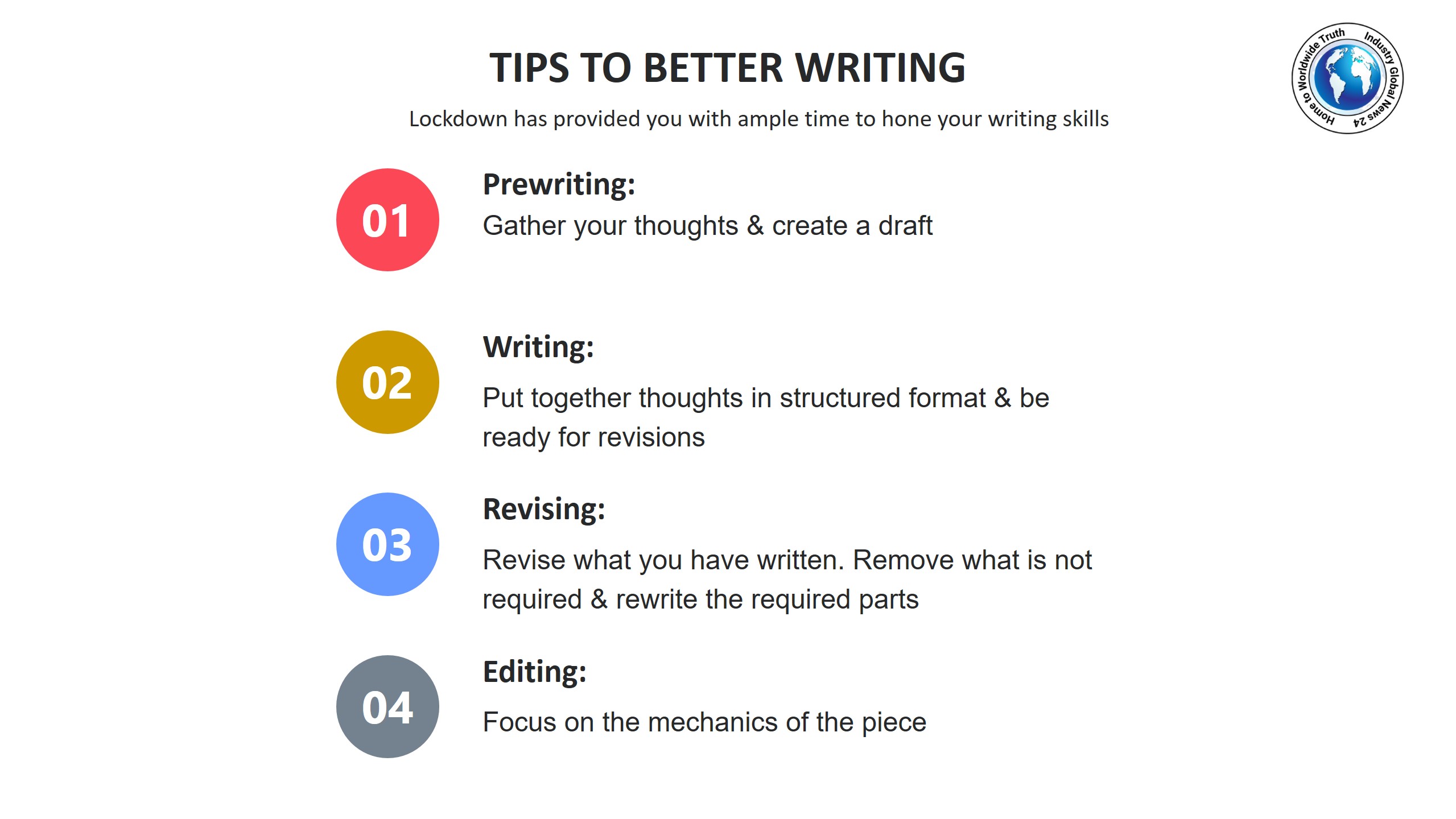Tips to better writing