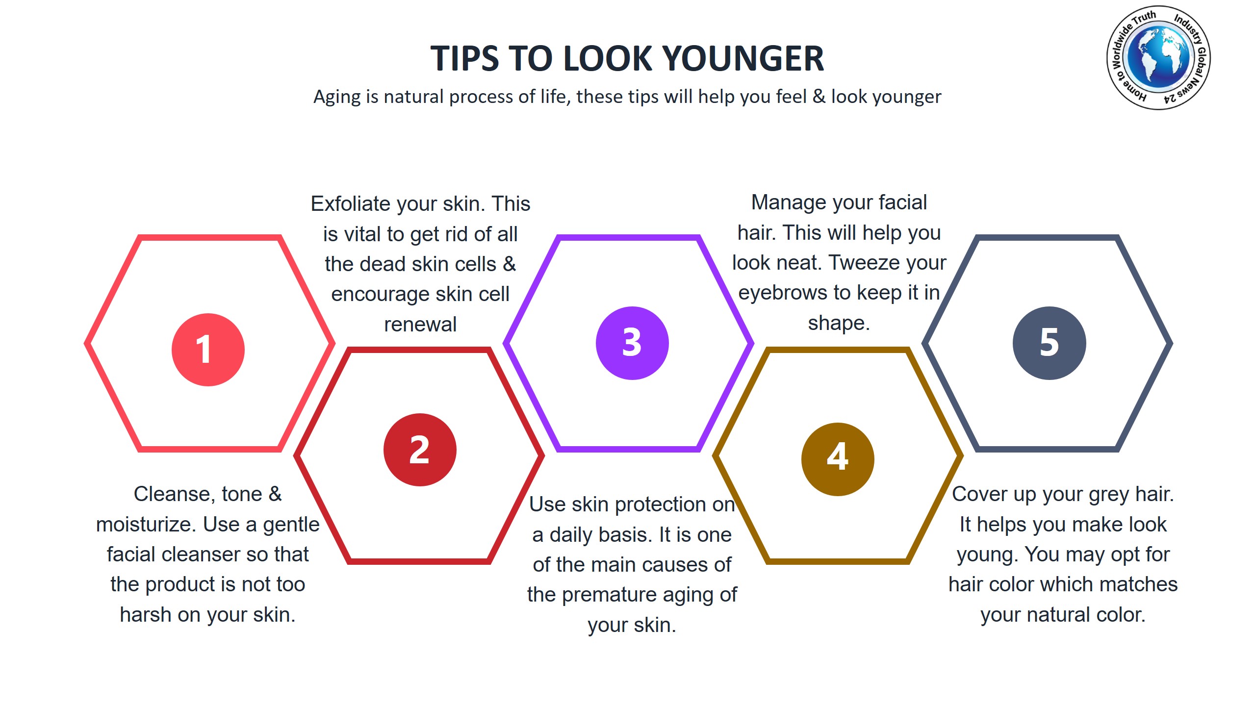 Tips to look younger
