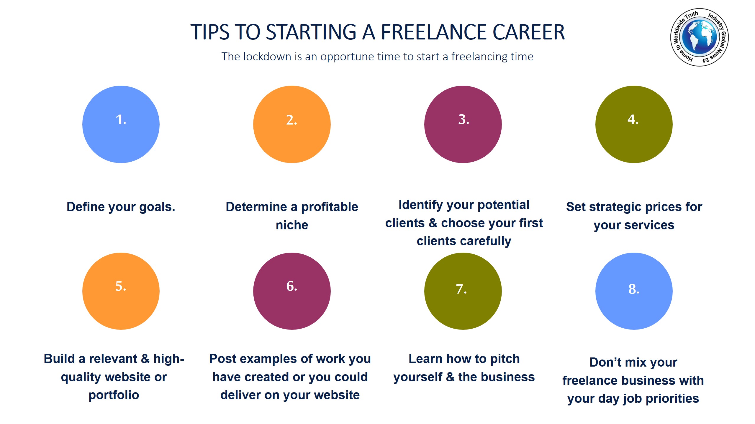 Tips to starting a freelance career