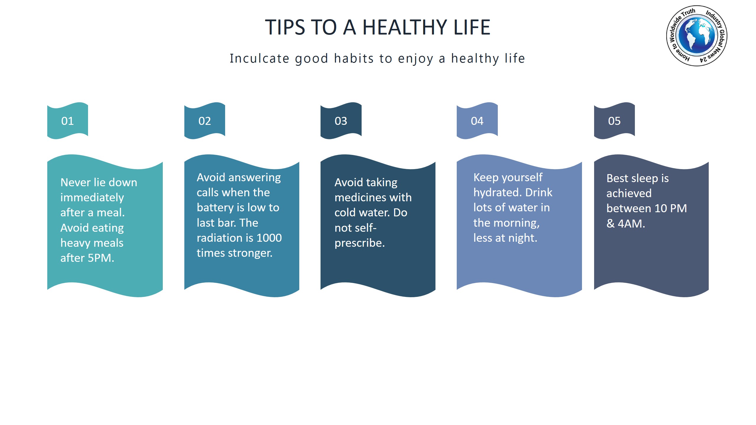 Tips to a healthy life